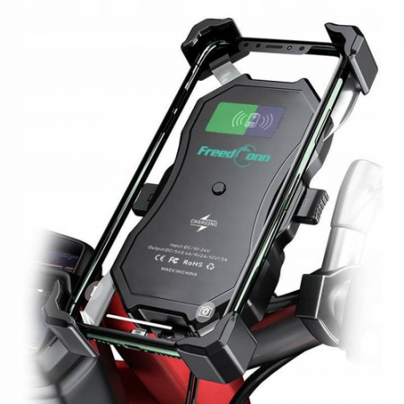 Suport de telefon FreedConn MC1W cu incarcare wireless [2]