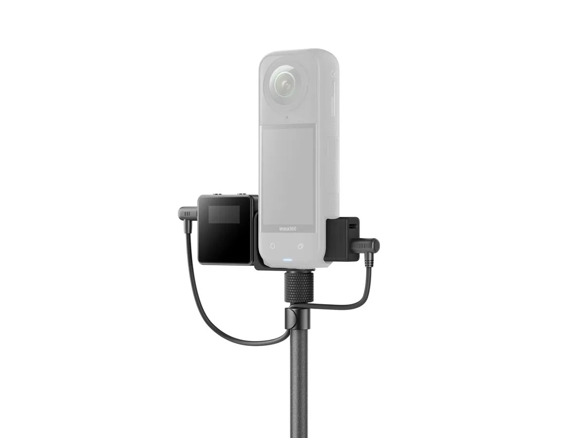 Adaptor Cold Shoe pentru Insta360 X5 compatibil cu microfoane RØDE [2]