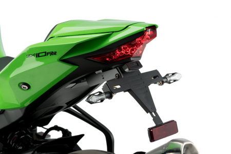 Piese moto - Adjustable license support PUIG 20535N Negru