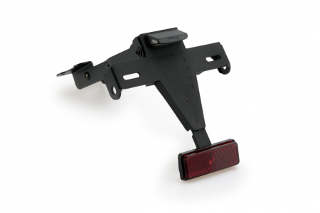 Piese moto - Adjustable license support PUIG 20836N Negru