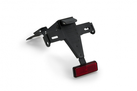 Piese moto - Adjustable license support PUIG 21130N Negru
