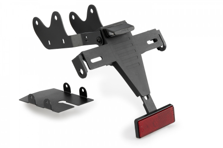 Piese moto - Adjustable license support PUIG 22094N Negru