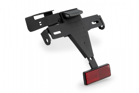 Piese moto - Adjustable license support PUIG 22436N Negru
