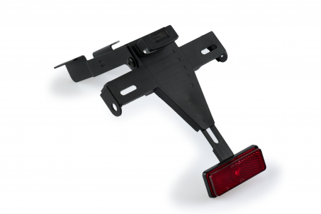 Piese moto - Adjustable license support PUIG 3884N Negru