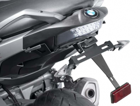 Piese moto - Adjustable license support PUIG 6061N Negru