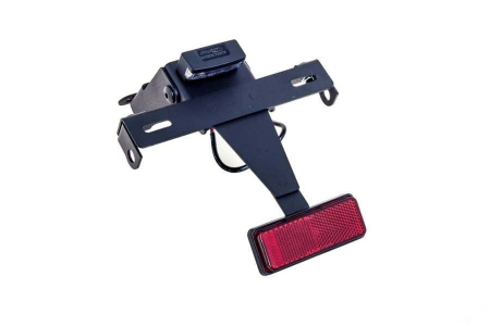 Piese moto - Adjustable license support PUIG 6548N Negru