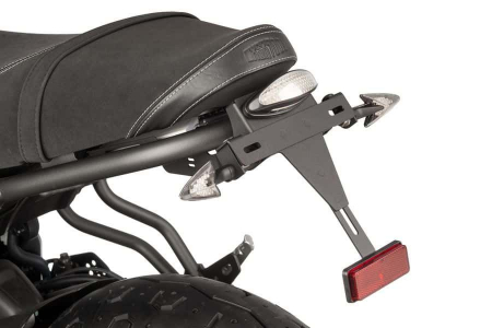 Piese moto - Adjustable license support PUIG 8733N Negru