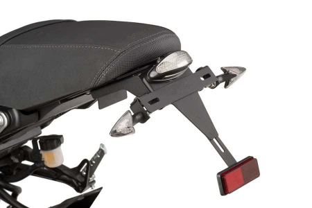 Piese moto - Adjustable license support PUIG 8734N Negru