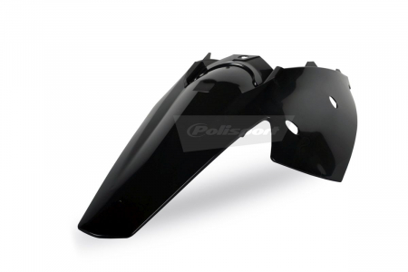 Piese moto - Aripa de spate POLISPORT Negru