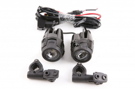 Piese moto - Auxiliary lights PUIG 3489N Negru homologated, set