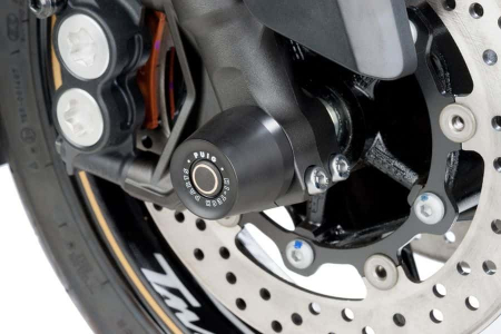 Piese moto - Axle sliders PUIG 8511N Negru color caps included