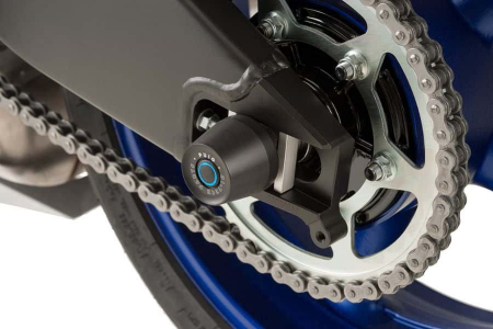 Piese moto - Axle sliders PUIG 9843N Negru color caps included