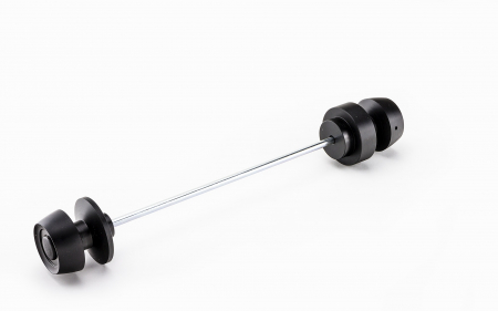 Piese moto - Axle sliders PUIG PHB19 20059N Negru without color caps, rear