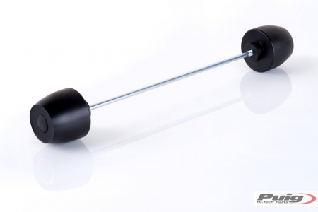 Piese moto - Axle sliders PUIG PHB19 20671N black without color cap fata