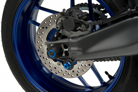 Piese moto - Axle sliders PUIG PHB19 20672N Negru without color caps