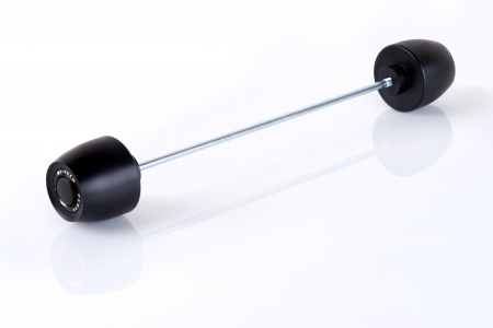 Piese moto - Axle sliders PUIG PHB19 22196N Negru without color caps, rear