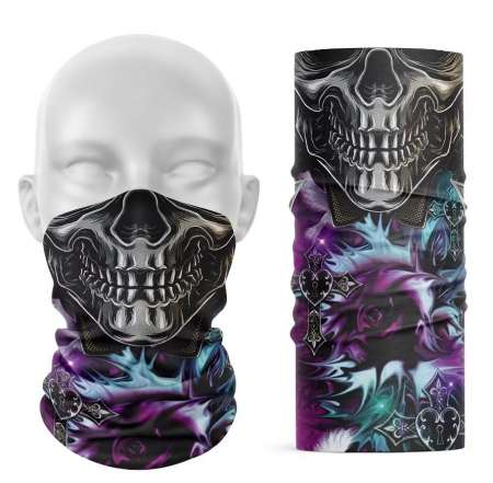 Bandana multifunctionala VELOCE Skull - lichidare stoc! [1]