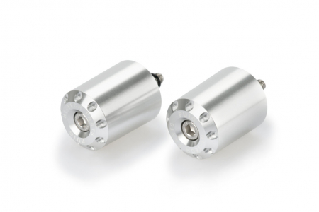 Piese moto - Bar ends PUIG LONG 20371P argintiu