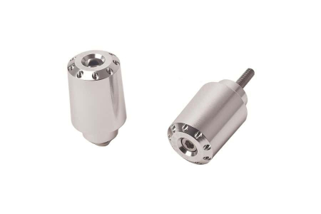 Piese moto - Bar ends PUIG LONG 7953P argintiu