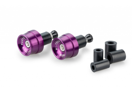 Piese moto - Bar ends PUIG SPEED 21016L purple UNIVERSAL M6 13-18mm.