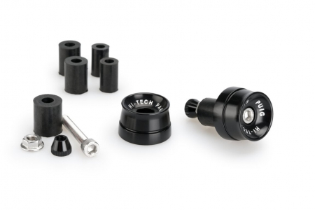 Piese moto - Bar ends PUIG SPEED 21016N Negru UNIVERSAL M6 13-18mm.