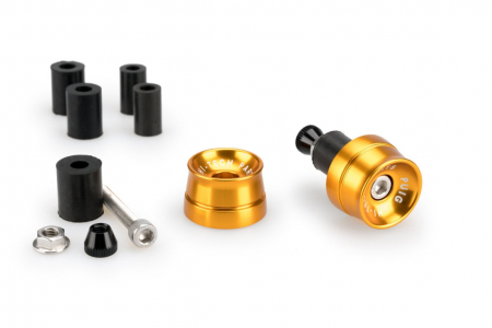 Piese moto - Bar ends PUIG SPEED 21016O auriu UNIVERSAL M6 13-18mm.