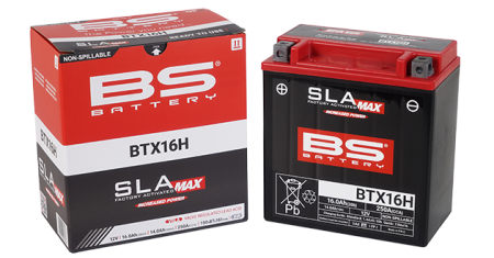 Baterie activata din fabrica BS-BATTERY BTX16H (FA) SLA MAX [1]
