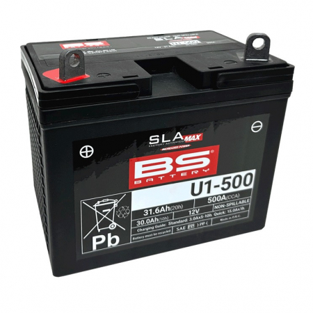 Piese moto - Baterie activata din fabrica BS-BATTERY U1-500 SLA MAX