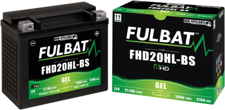 Baterie cu gel FULBAT FHD20HL-BS GEL (Harley.D) (YHD20HL-BS GEL) [1]
