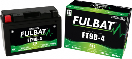 Baterie cu gel FULBAT FT9B-4 (YT9B-4) [1]