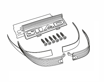 Piese moto - Benzi reflectorizante SHAD for SH50