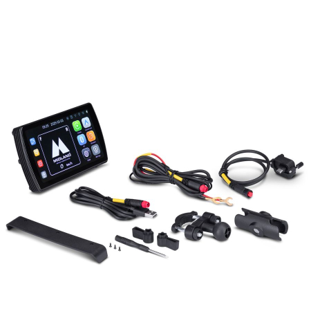 Bikeplay Pro Display Midland  pentru Motociclete + Power Cord [7]