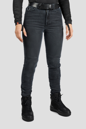 Blugi - Blugi dama Pando Kaya Graphite, Slim Fit