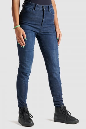 Blugi - Blugi dama Pando Kusari Cor, Slim fit, Albastru