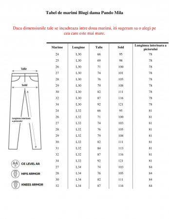 Blugi de dama Pando Mila, Tapered fit [1]