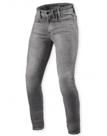 Blugi - Blugi REV'IT! Piston 3, Skinny fit, Gri