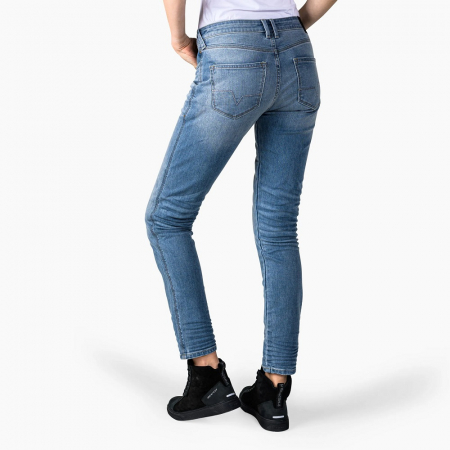 ECHIPAMENTE DAMA - Blugi REV'IT! Shelby 2 Ladies, Skinny fit, Albastru si Gri - lichidare stoc!