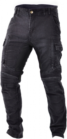 PANTALONI - Blugi Trilobite Acid Scrambler doublelayer, Negru