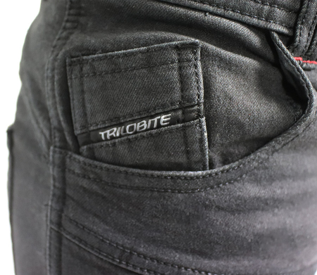 Blugi Trilobite Parado, Skinny Fit, Negru [4]