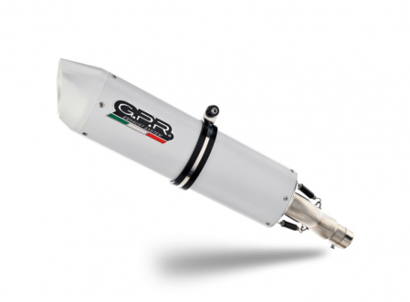Bolt-on silencer GPR ALBUS HY.3.ALB White glossy including removable db killer [1]