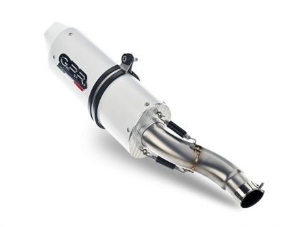 Bolt-on silencer GPR ALBUS HY.3.ALB White glossy including removable db killer [4]