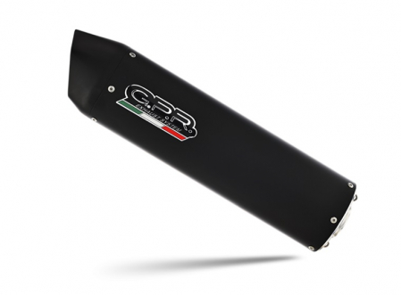Bolt-on silencer GPR FURORE T.50.FUNE Matte Black including removable db killer [1]
