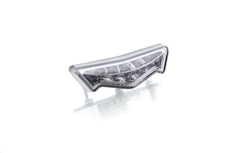 Piese moto - Brake rear light PUIG SMILE II (83 x 20 mm) 6493W clear lens with license light