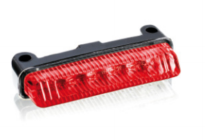 Piese moto - Brake rear light PUIG TT (75 x 15 mm) 4602R red lens