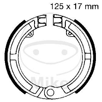 Piese moto - Brake shoe set EBC V905 nu contin arcurile
