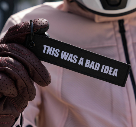 Brelocuri - Breloc textil VYROS This Was A Bad Idea