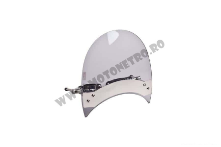 Piese moto - Parbriz PUIG ROADSTER 5932H smoke universal, fixations on handelbar