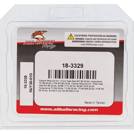 Caliper Rebuild Kit All Balls Racing CRK18-3329 [3]