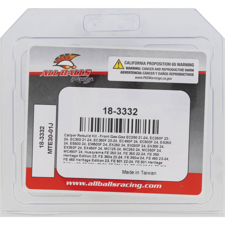 Caliper Rebuild Kit All Balls Racing CRK18-3332 [3]