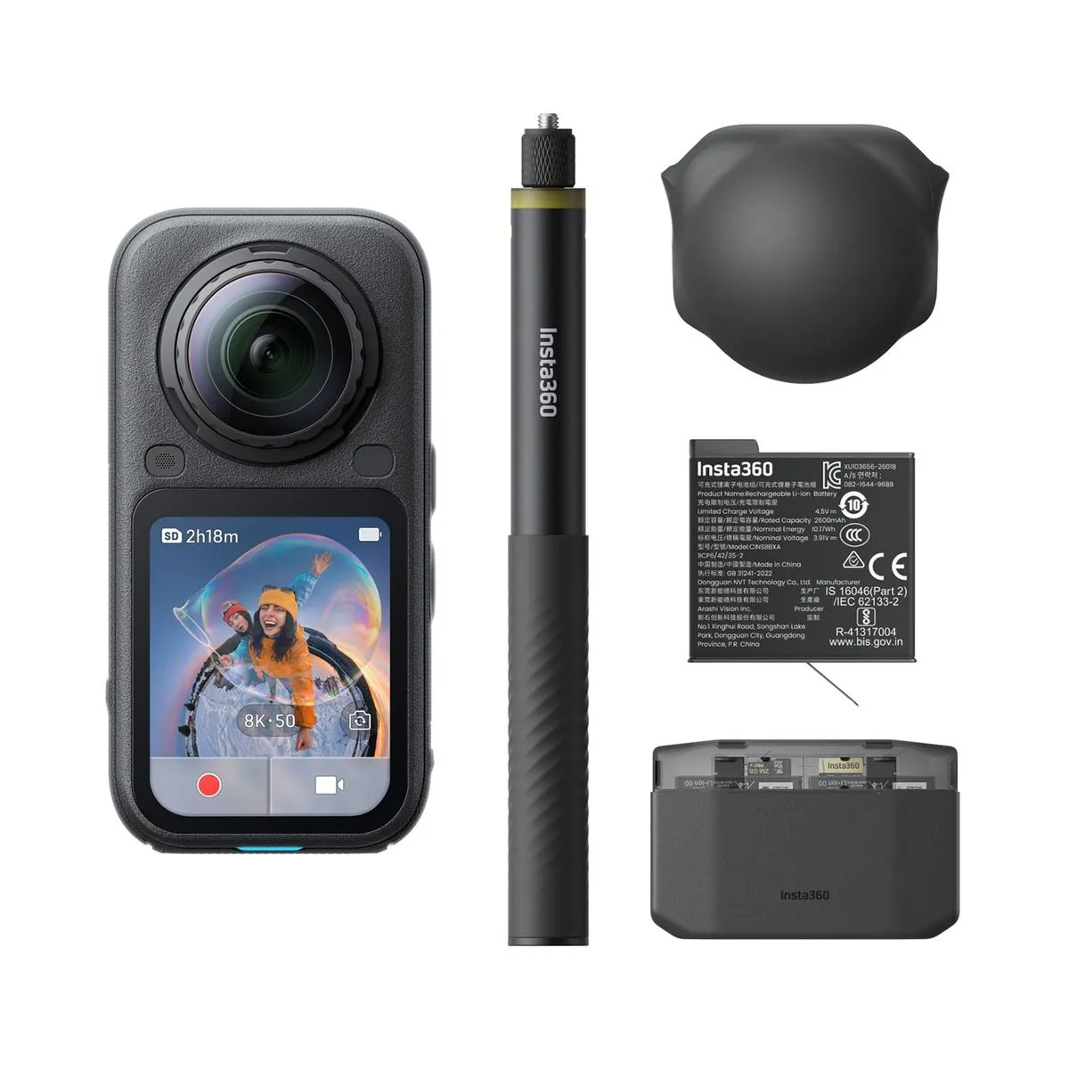Camere de actiune - Camera de actiune Insta360 X6 Essentials Bundle